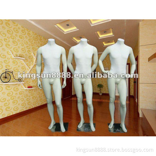 headless male stand fashion manikins